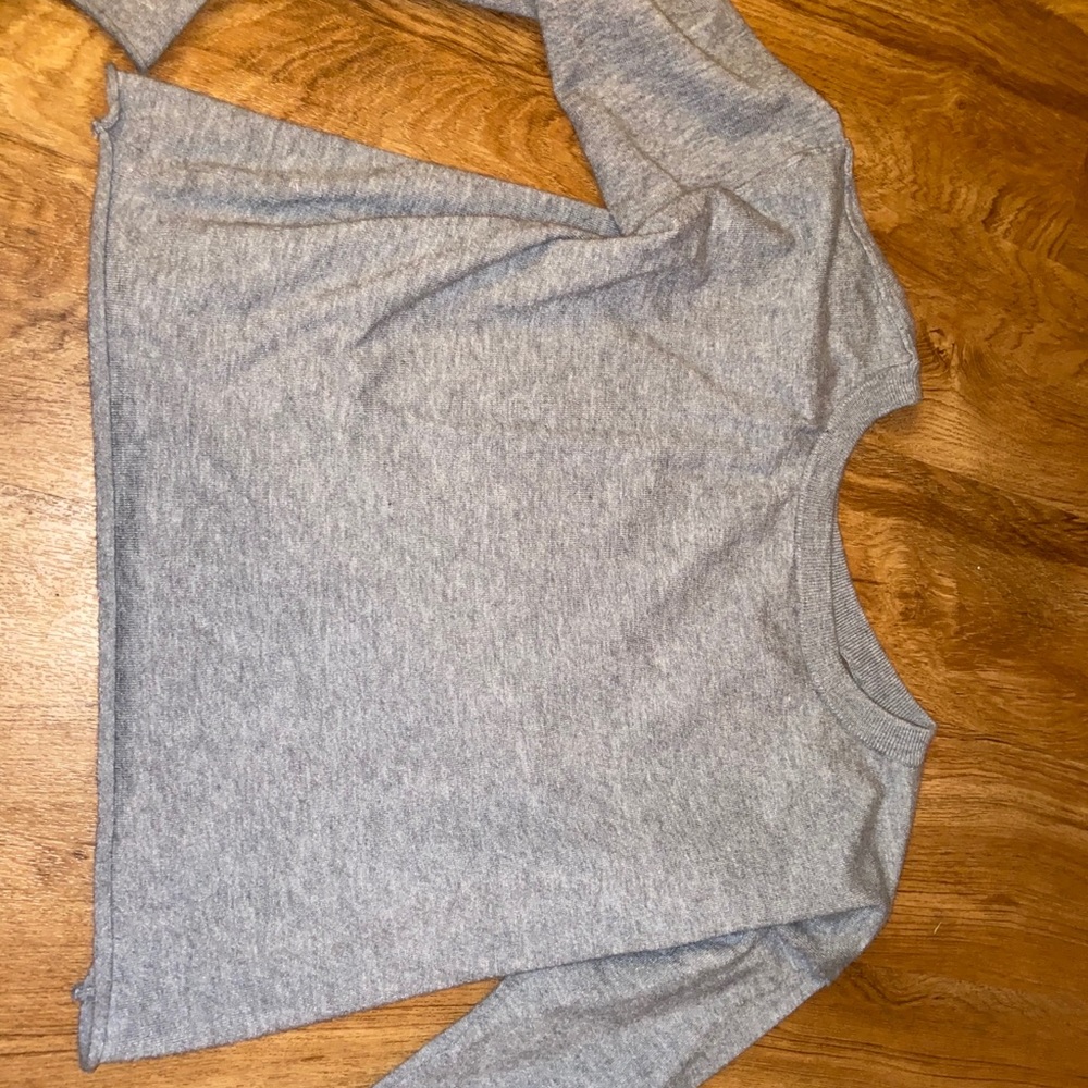 Distressed sweatshirt